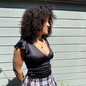 Perfect 90s satin top